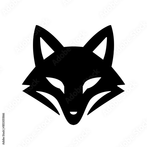 Fox mascot logo. Fox logotype