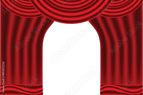 Modern and stylish curtain vector illustration design, Us decoration, room, and other graphics design