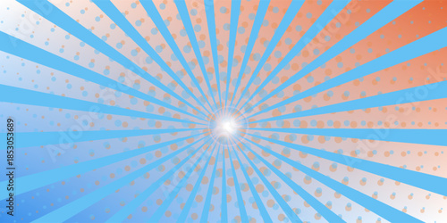 Abstract pastel gradient sky colors. Blurry blue and orange gradient colors. Soft pastel rainbow colors. Sunset or sunrise atmosphere background.