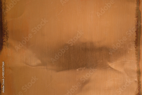 Εκτύπωση καμβά Copper background with darkening in the middle and oxidation on both sides