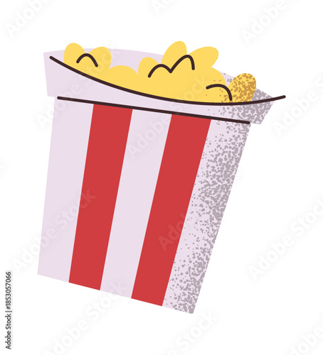 Popcorn pack sweet salty snack