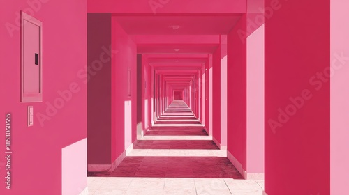 Pink corridor from falling numbers 