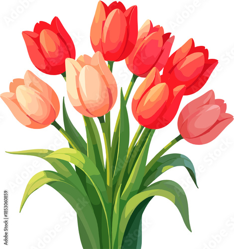 bouquet of tulips
