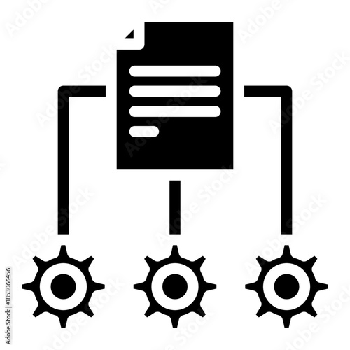 Continuity icon in vector illustration downtime, Containing capability, organization, delivery, product management, acceptable, solid vector design illustrator