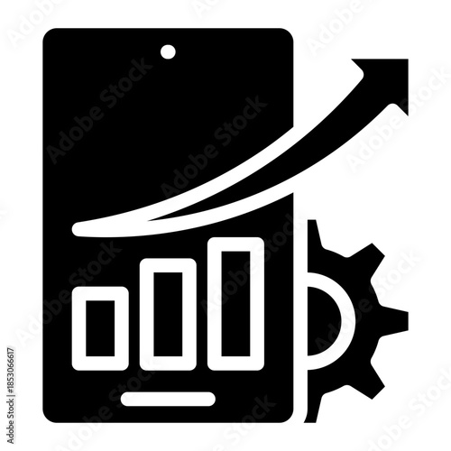 Continuity icon in vector illustration downtime, Containing capability, organization, delivery, product management, acceptable, solid vector design illustrator