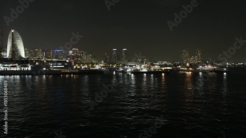 横浜みなとみらい周辺の夜景