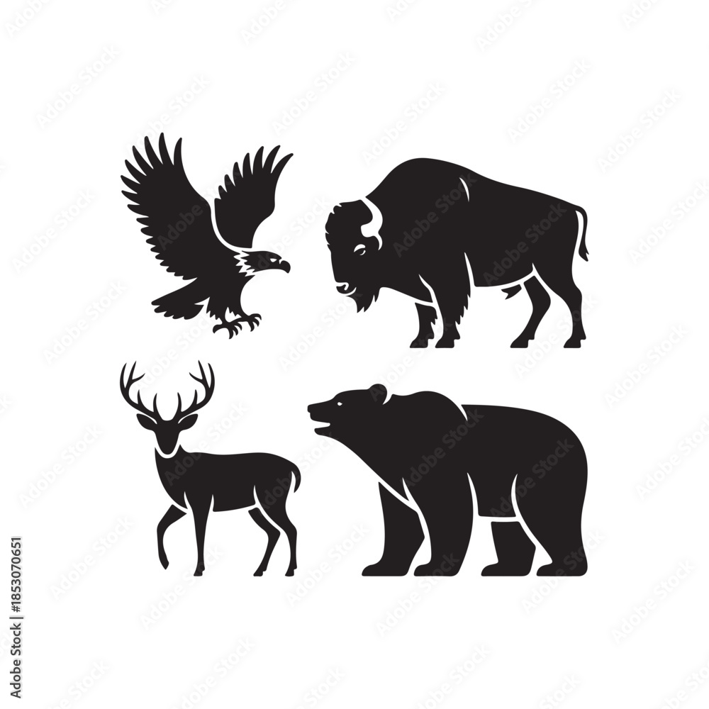 Obraz premium animals vector .vector eps 10