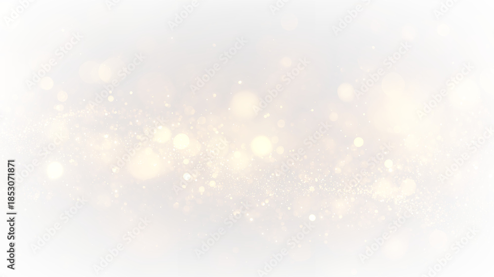 Fototapeta premium Bright light particles create a soft glow on a transparent background in a simple design for various creative uses