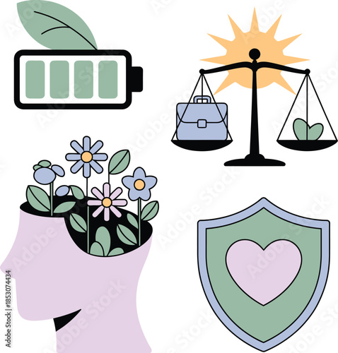 Pickleball Rackets and Balls on Tennis Courts