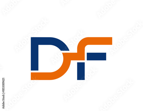 df financial logo,df finance logo,df letter logo,df initial logo,df alphabet logo,df creative logo,df icon logo