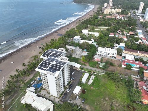 Wallpaper Mural Jaco Beach, Costa Rica: Solar Panels and Coastal Living Torontodigital.ca
