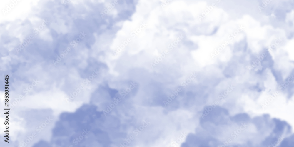 Obraz premium Abstrac blue sky in grunge style blue skt white clouds simple photography. t blue water color hand painted art victor illustration. Light sky blue shades watercolor background,