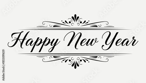 Vintage gold calligraphic wedding invitation card design with floral frame and decorative elements