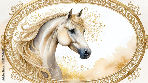 The gilded dream - a spirit of white wind and woven sunbeams captured within a timeless frame of starlit lace