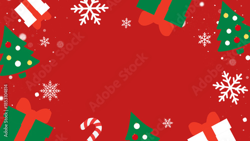 vector children's New Year's background