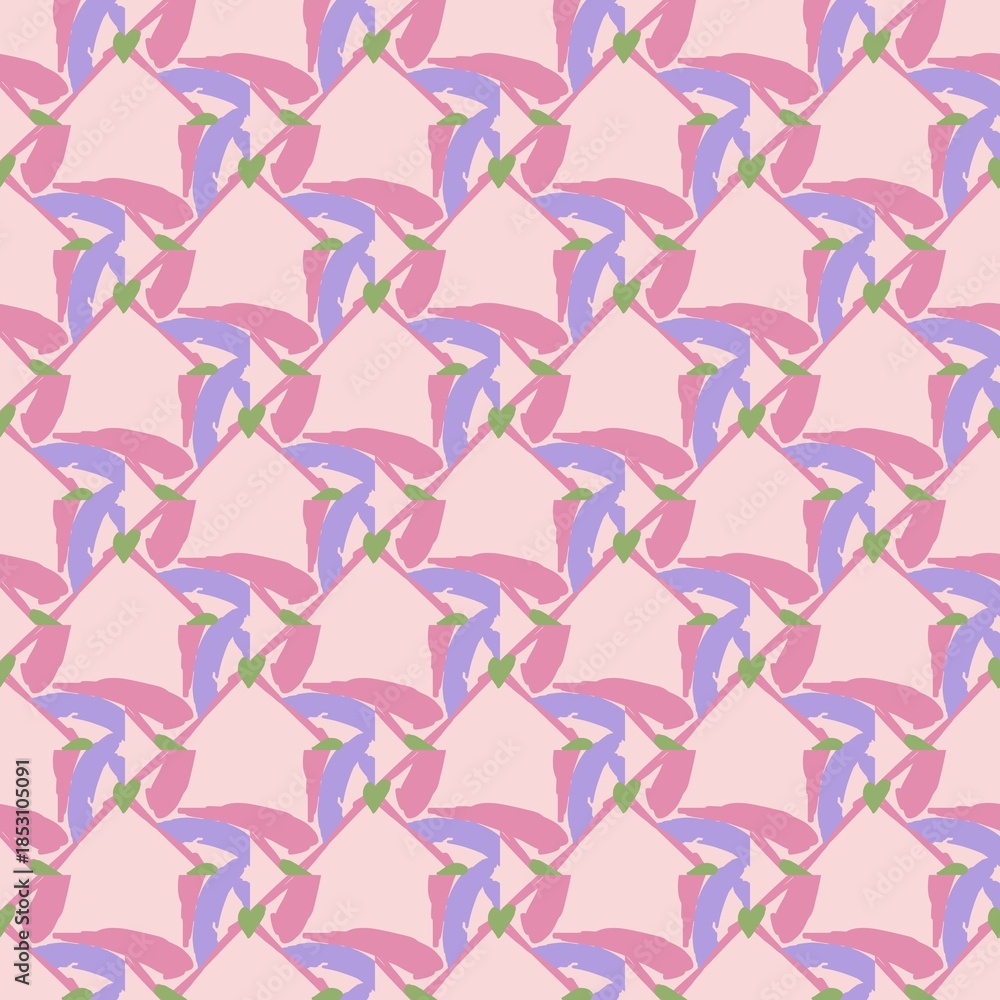Obraz premium Abstract Surface Elements Seamless Pattern