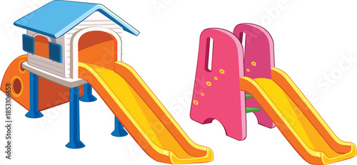 children drawing on a white background