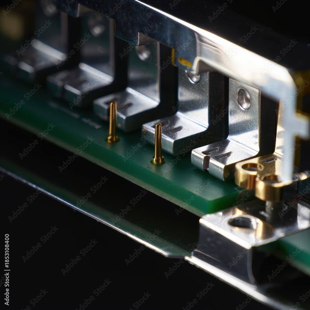 Fototapeta premium Electronic Circuit Board Detail