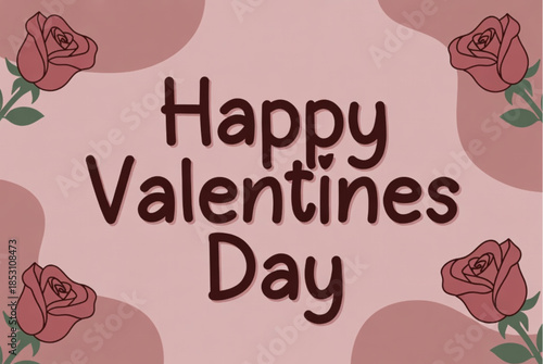 A romantic and cheerful Valentine's Day message, perfect for expressing affection and celebrating love.