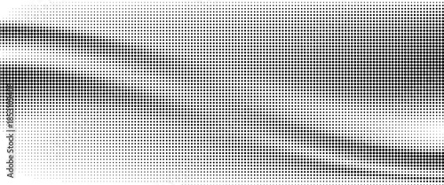 Dotted halftone gradient texture. Fading polka dot background. Repeated dots gradation pattern background. Black vanishing comic pop art overlay backdrop. eps 10