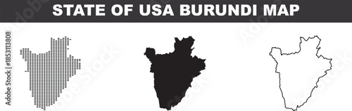 Simple Country Map Design