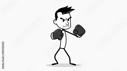 3D cartoon illustration of a business woman character silhouette holding a flower and shouting into a megaphone as a communication symbol