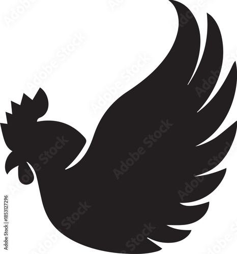 Vector file text graphic on a plain background