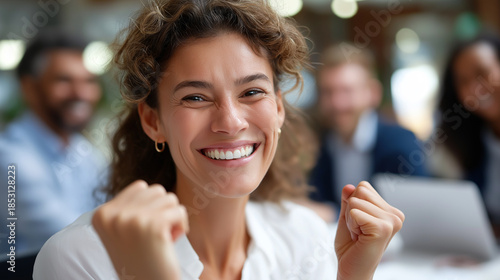 Wallpaper Mural Positive attitude means staying optimistic and can-do even in tough times uplifting colleagues and fostering collaborative supportive environment, defocused workplace optimism, pro Torontodigital.ca