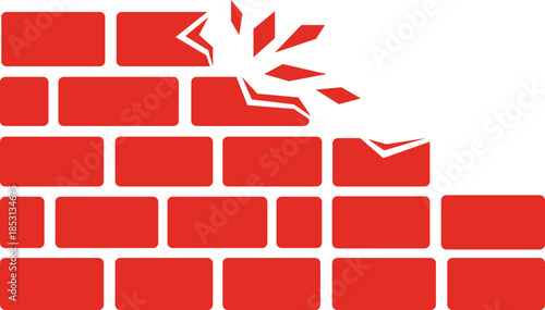 traditional red brick wall for residential and office spaces with timeless style and elegance