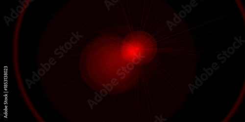 Abstract luxury Red background Christmas Valentines Dark space with neon color glowing lights abstract background. Intense Red Gradient Background with Dynamic Light Effects for Bold Design Projects. 