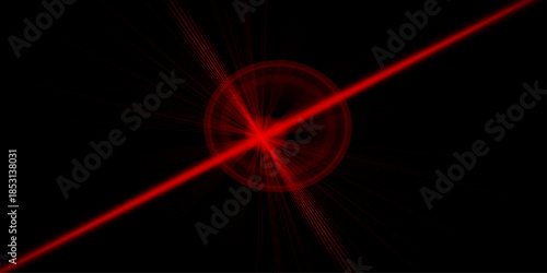 Abstract luxury Red background Christmas Valentines Dark space with neon color glowing lights abstract background. Intense Red Gradient Background with Dynamic Light Effects for Bold Design Projects. 