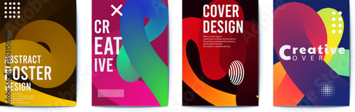 Abstract Modern Poster Design Templates