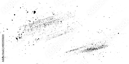 ink splat background or sketch art or distressed vintage grunge texture made by various scratches surrounding the white background.