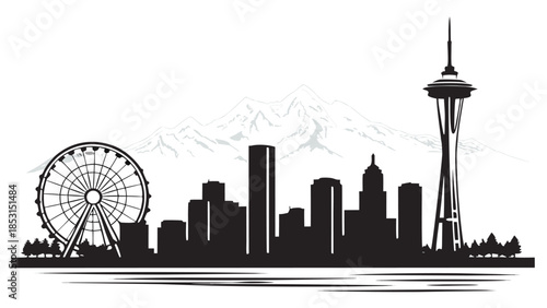 Vector illustration three men sitting on stools in different poses