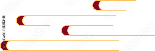 Chinese Cloud Line Ornament Long Form