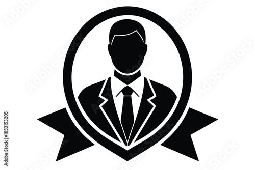 expert validation  vector icon silhouette