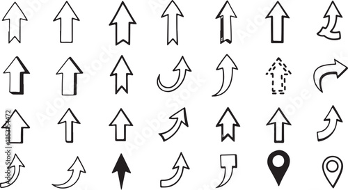 Arrows vector illustration