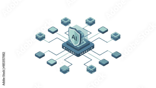 AI Processor Security in a Distributed Network - Safeguarding Artificial Intelligence Systems and Data