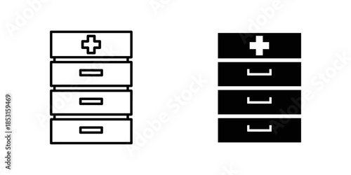 Medical supply drawer units