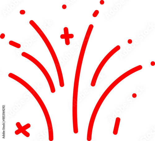 Festival firework spray