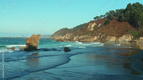 Playa de Aguilar, Asturias, Spain