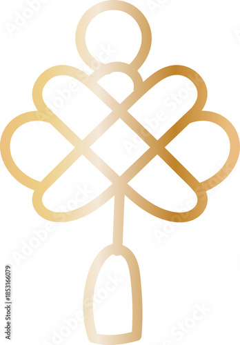 Infinity Knot Hand Drawn Line Icon