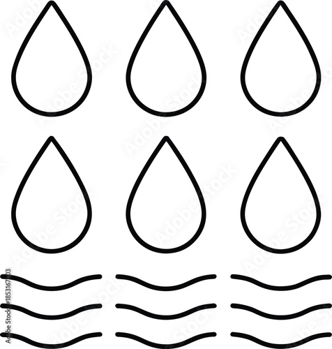 Water Droplets Texture