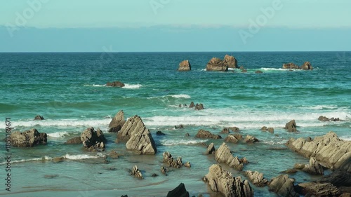 Playa de Aguilar, Asturias, Spain
