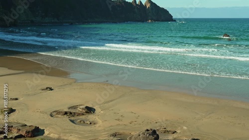 Playa de Aguilar, Asturias, Spain