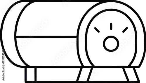 Hyper Speed Tunnel Background