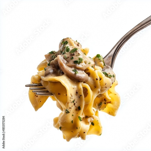 Gourmet Pasta with Mushroom Sauce