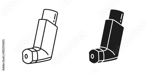 Two inhalers side by side