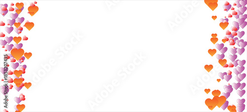 Simple valentine's day celebration text curt. illustrator white background