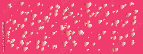 3d illustrator valentine's day gradient love background